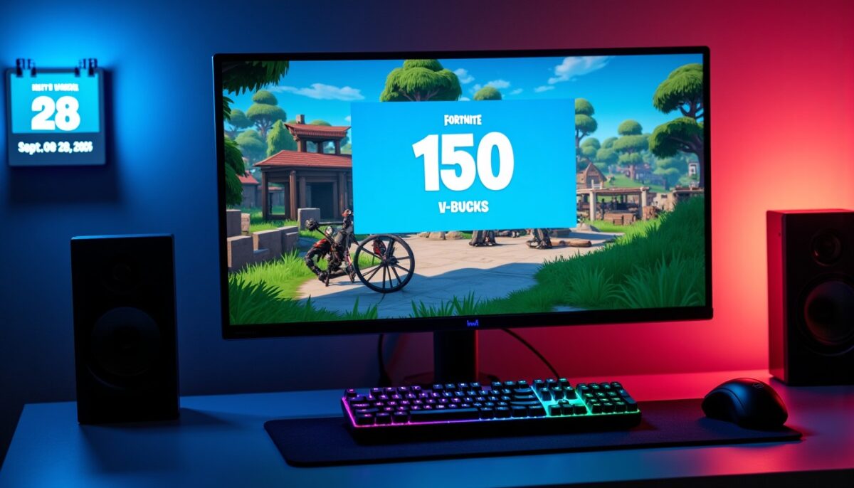 Fortnite V-Bucks gratuits du 28 septembre 2026 : 150 offerts via Sauver le monde